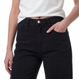 Jeans Mujer CAT Denim Wide Leg - Black Stone
