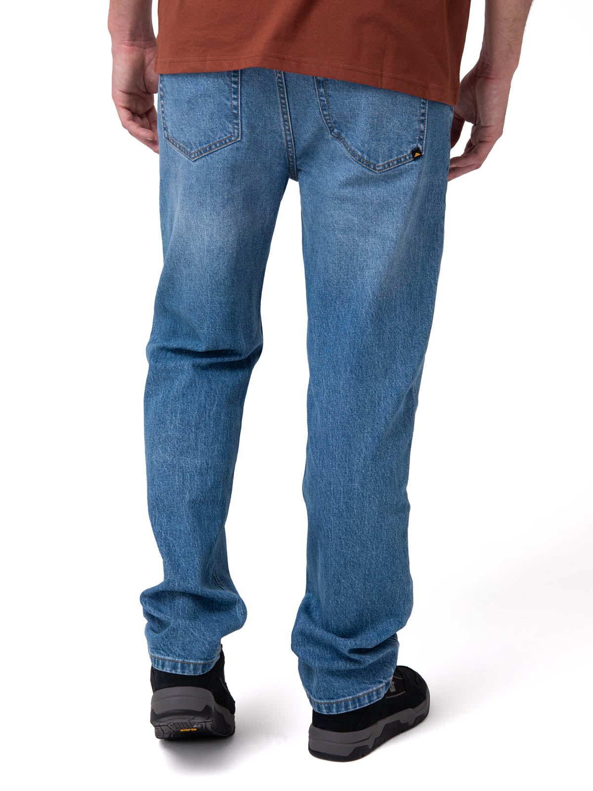 Jeans Rectos Mujer Confort Azul Cat