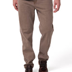 Jeans Rectos Mujer Confort Café Claro Cat