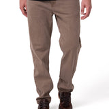 Jeans Rectos Mujer Confort Café Claro Cat