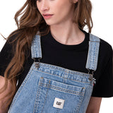 Vestido Mujer Denim Bib Dress Azul