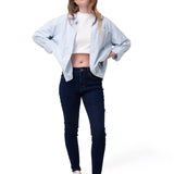 Jeans Stretch Mujer Mid-Rise Azul Oscuro Cat