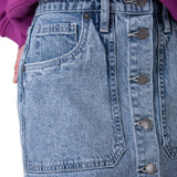 Short Mujer Denim Shank Front Sk Azul