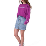 Short Mujer Denim Shank Front Sk Azul