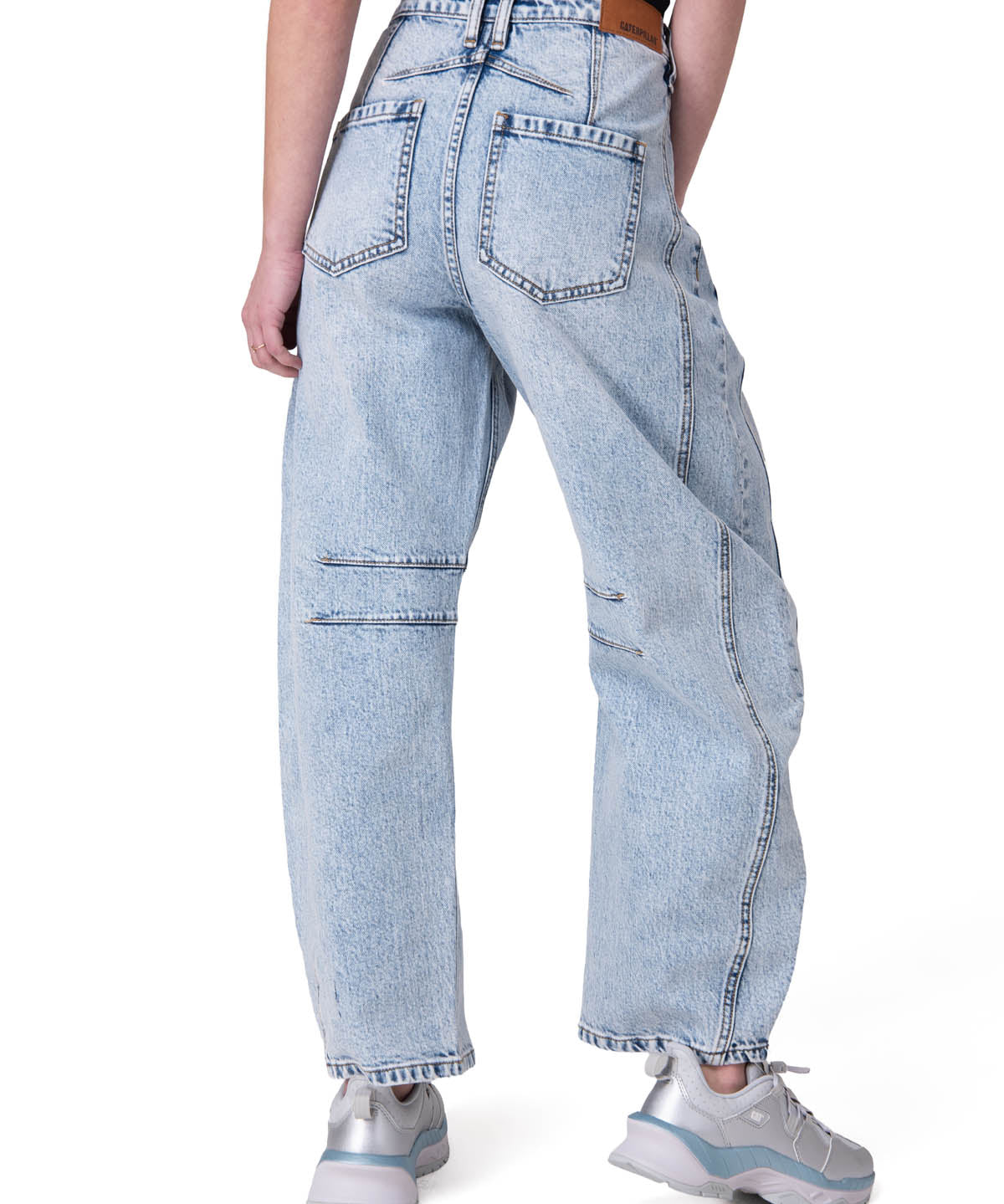 Jeans Mujer Barrel Leg Jean Celeste