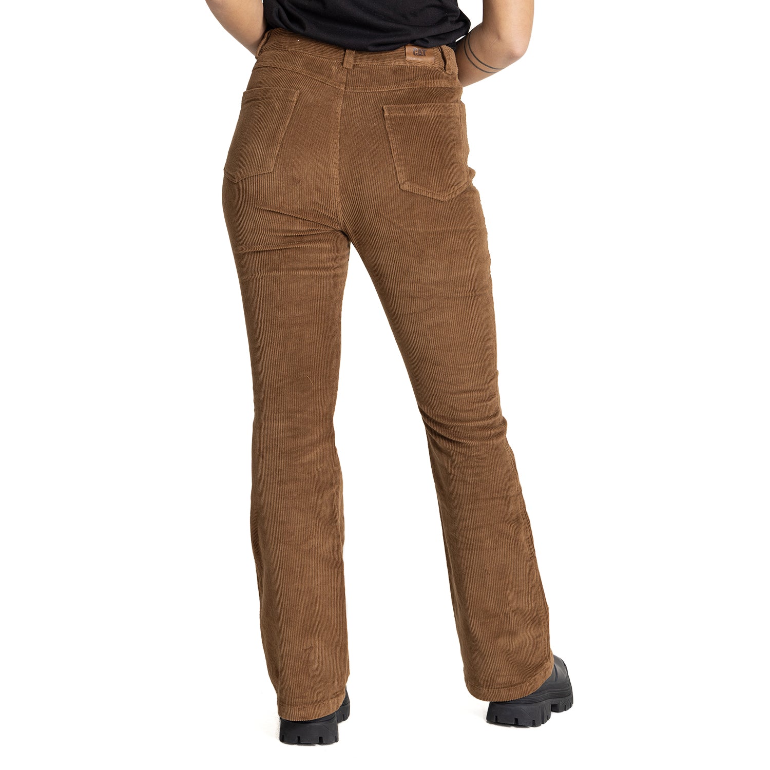 Jean Mujer Mended Mended Heart Corduroy Flare Cat