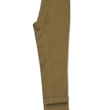 Pantalon Casual Hombre Stretch Utility Slim Chino Negro Cat