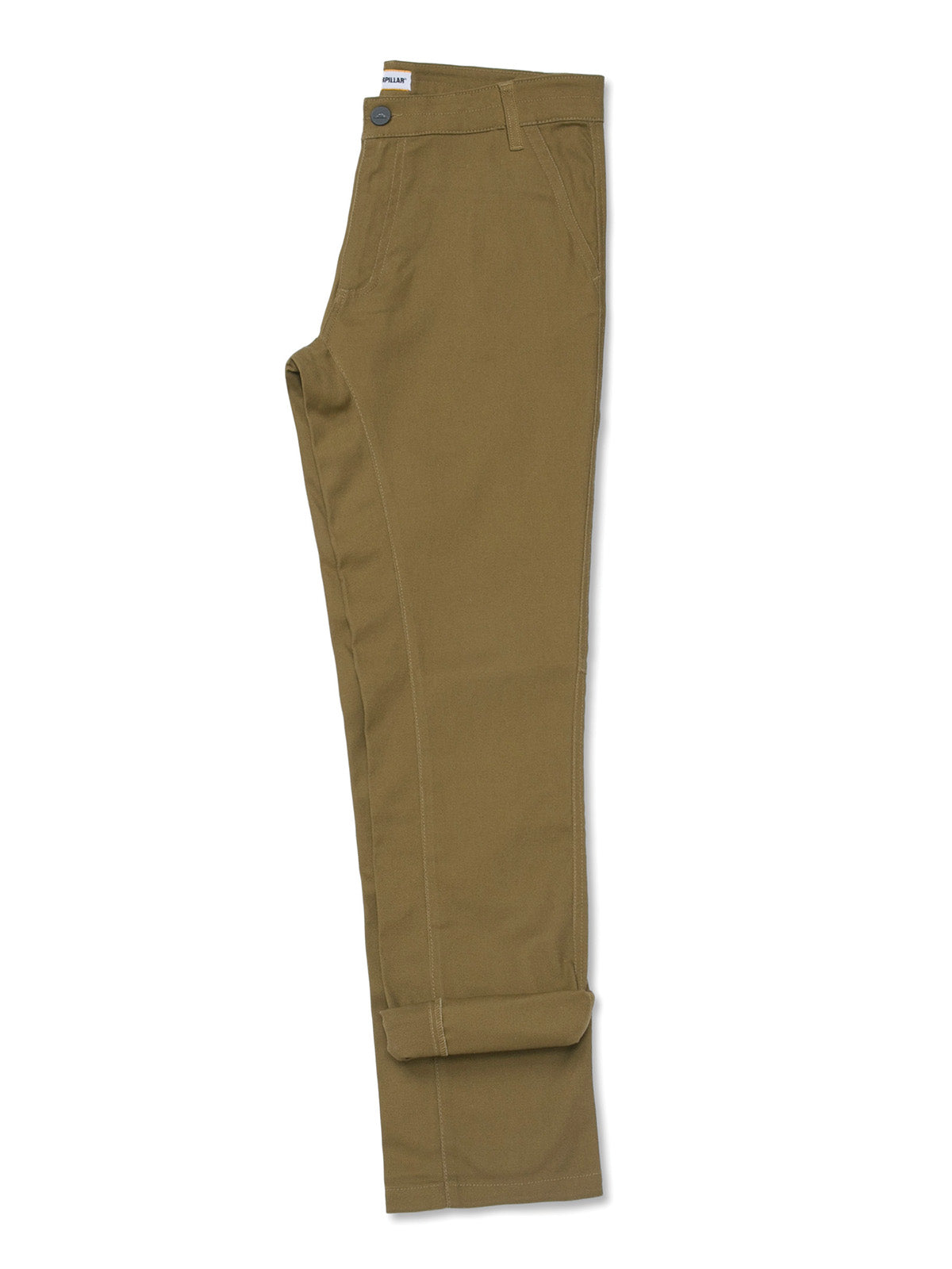 Pantalon Casual Hombre Stretch Utility Slim Chino Negro Cat