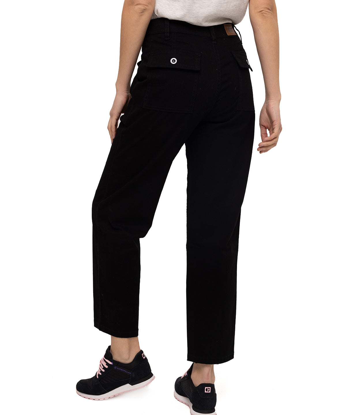 Pantalon Casual Mujer Operation Freeze Button Fly Slim Bottom Negro Cat