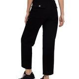 Pantalon Casual Mujer Operation Freeze Button Fly Slim Bottom Negro Cat
