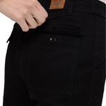 Pantalon Casual Mujer Operation Freeze Button Fly Slim Bottom Negro Cat