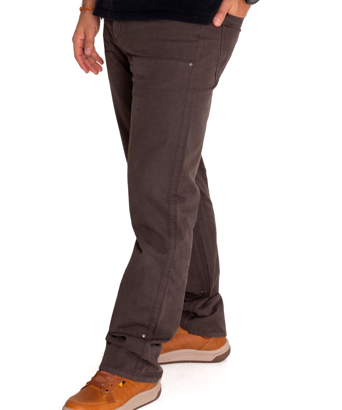 Pantalon Casual Hombre Heritage Uniform Double Front Pant Negro Cat