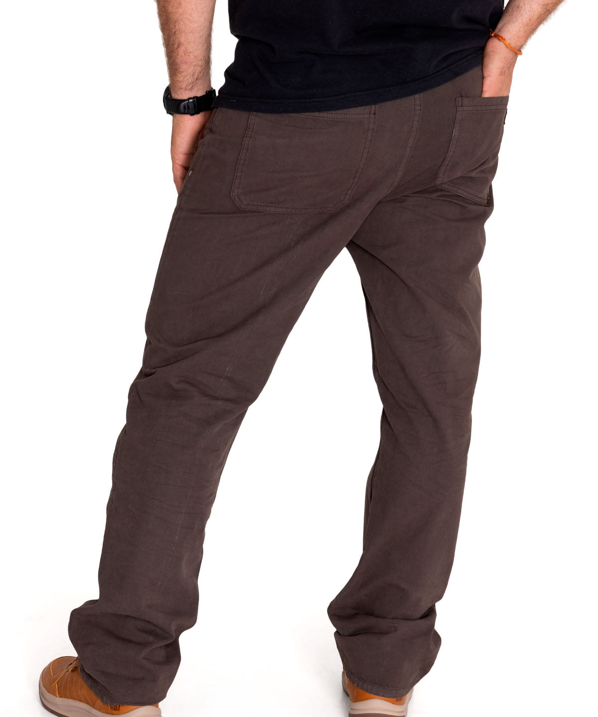 Pantalon Casual Hombre Heritage Uniform Double Front Pant Negro Cat