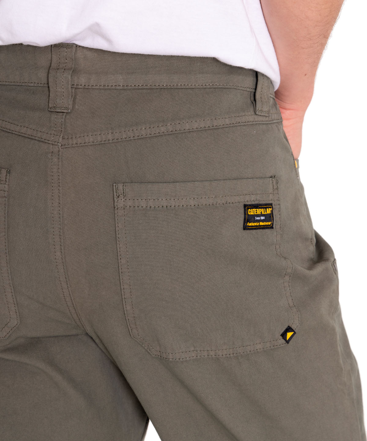 Pantalón Casual Hombre HERITAGE UNIFORM DOUBLE FRONT PANT Verde CAT