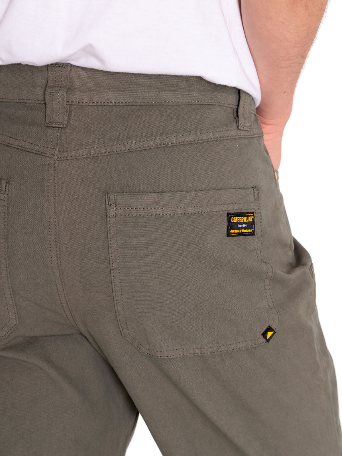 Pantalón Casual Hombre HERITAGE UNIFORM DOUBLE FRONT PANT Verde CAT