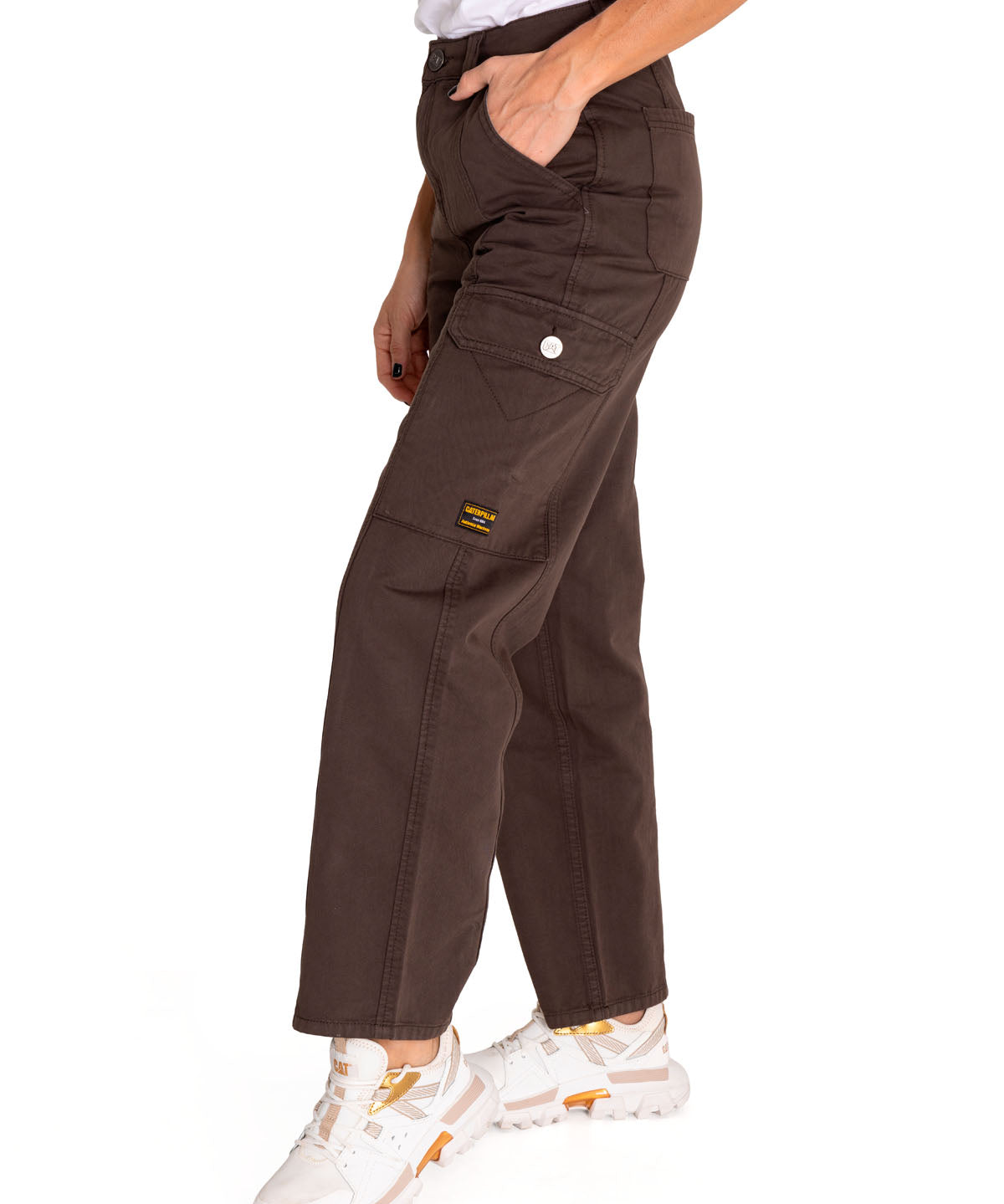 Pantalon Casual Mujer Heritage Uniform High-Rise Cargo Pant Negro Cat