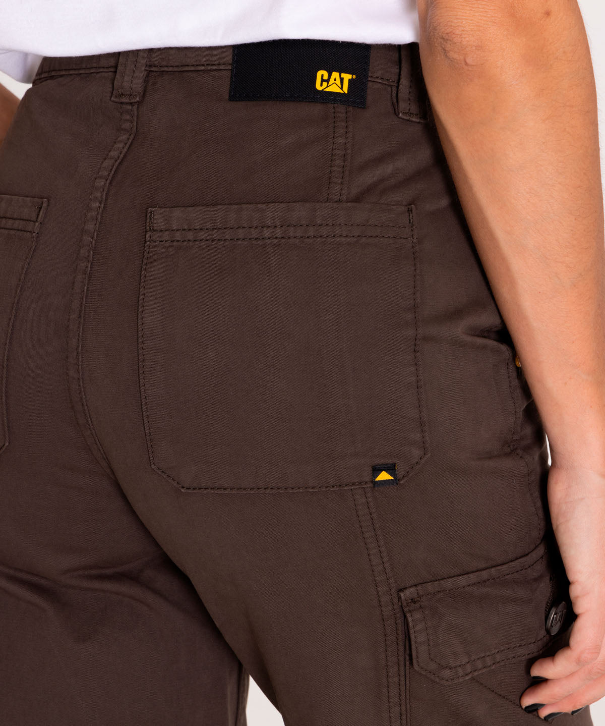 Pantalon Casual Mujer Heritage Uniform High-Rise Cargo Pant Negro Cat