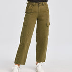 Pantalón Casual Mujer HERITAGE UNIFORM HIGH-RISE CARGO PANT Verde CAT