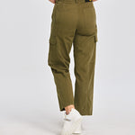Pantalón Casual Mujer HERITAGE UNIFORM HIGH-RISE CARGO PANT Verde CAT