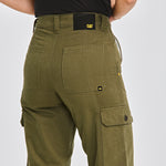 Pantalón Casual Mujer HERITAGE UNIFORM HIGH-RISE CARGO PANT Verde CAT