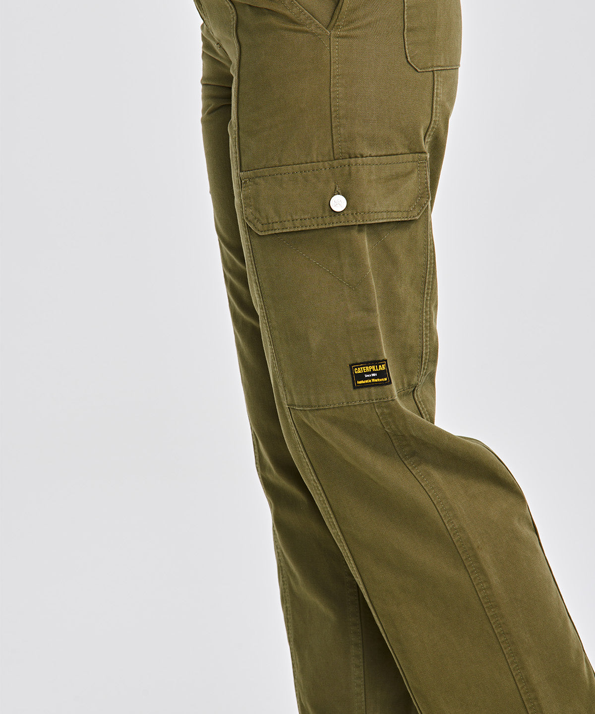 Pantalón Casual Mujer HERITAGE UNIFORM HIGH-RISE CARGO PANT Verde CAT