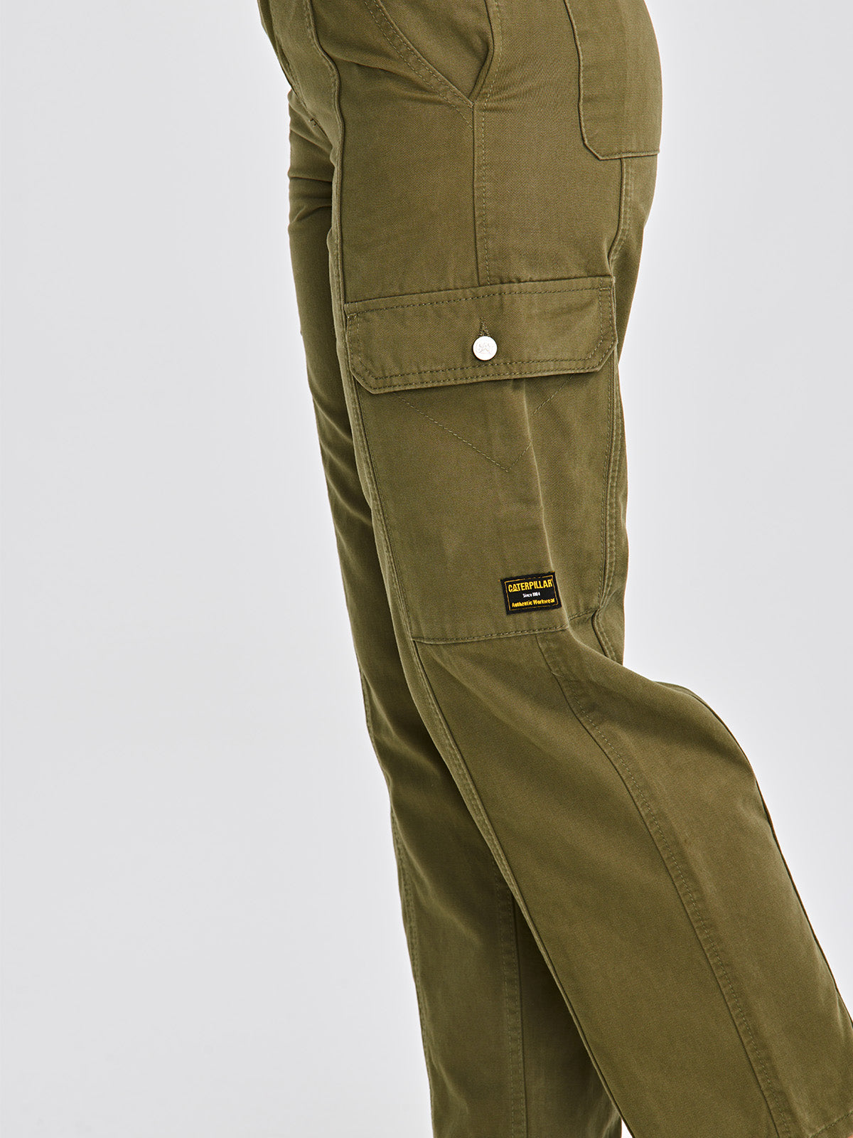 Pantalón Casual Mujer HERITAGE UNIFORM HIGH-RISE CARGO PANT Verde CAT