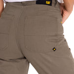 Pantalon Casual Mujer Double Front Utility Bottom Verde Cat