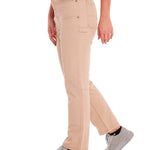 Pantalón Casual Mujer DOUBLE FRONT UTILITY BOTTOM Beige/Crudo CAT