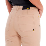 Pantalón Casual Mujer DOUBLE FRONT UTILITY BOTTOM Beige/Crudo CAT