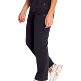 Pantalon Casual Mujer Double Front Utility Bottom Negro Cat