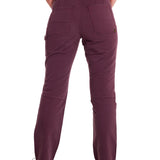 Pantalón Casual Mujer DOUBLE FRONT UTILITY BOTTOM Burdeo CAT