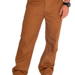 Pantalon Casual Hombre Twill Carpenter Straight Pant Café Cat