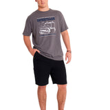 Short Casual Hombre STRETCH CANVAS UTILITY SHORT Negro CAT