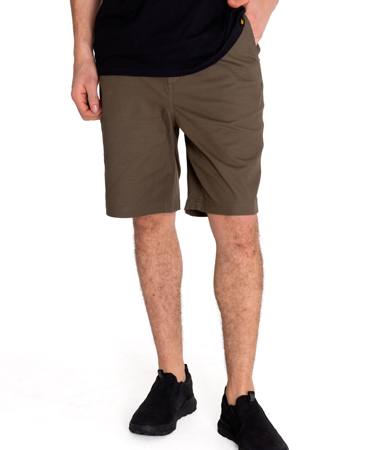 Short Casual Hombre STRETCH CANVAS UTILITY SHORT Verde CAT