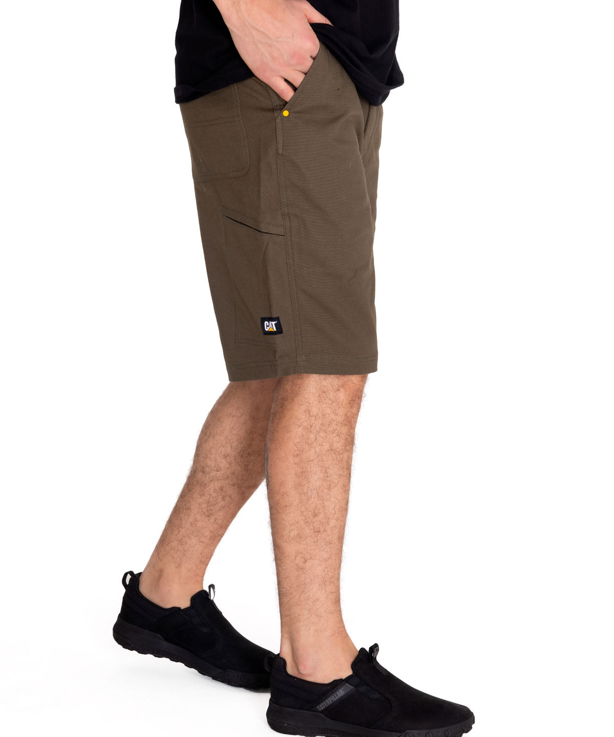 Short Casual Hombre STRETCH CANVAS UTILITY SHORT Verde CAT