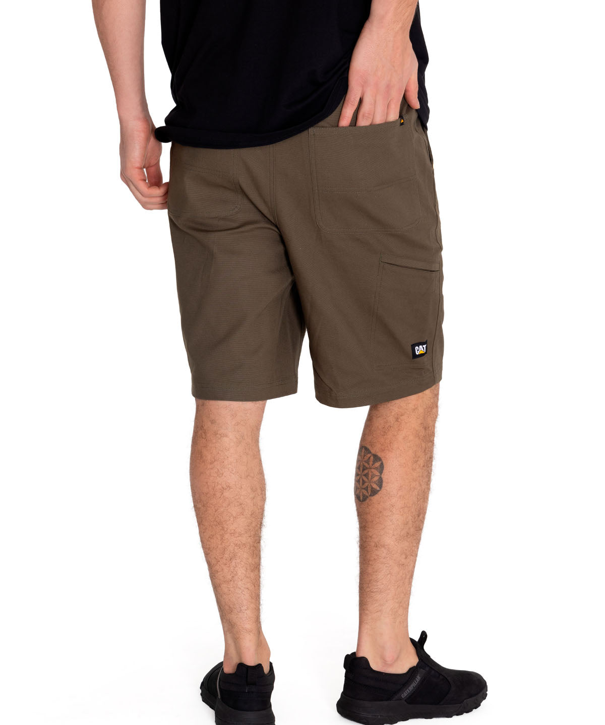 Short Casual Hombre STRETCH CANVAS UTILITY SHORT Verde CAT