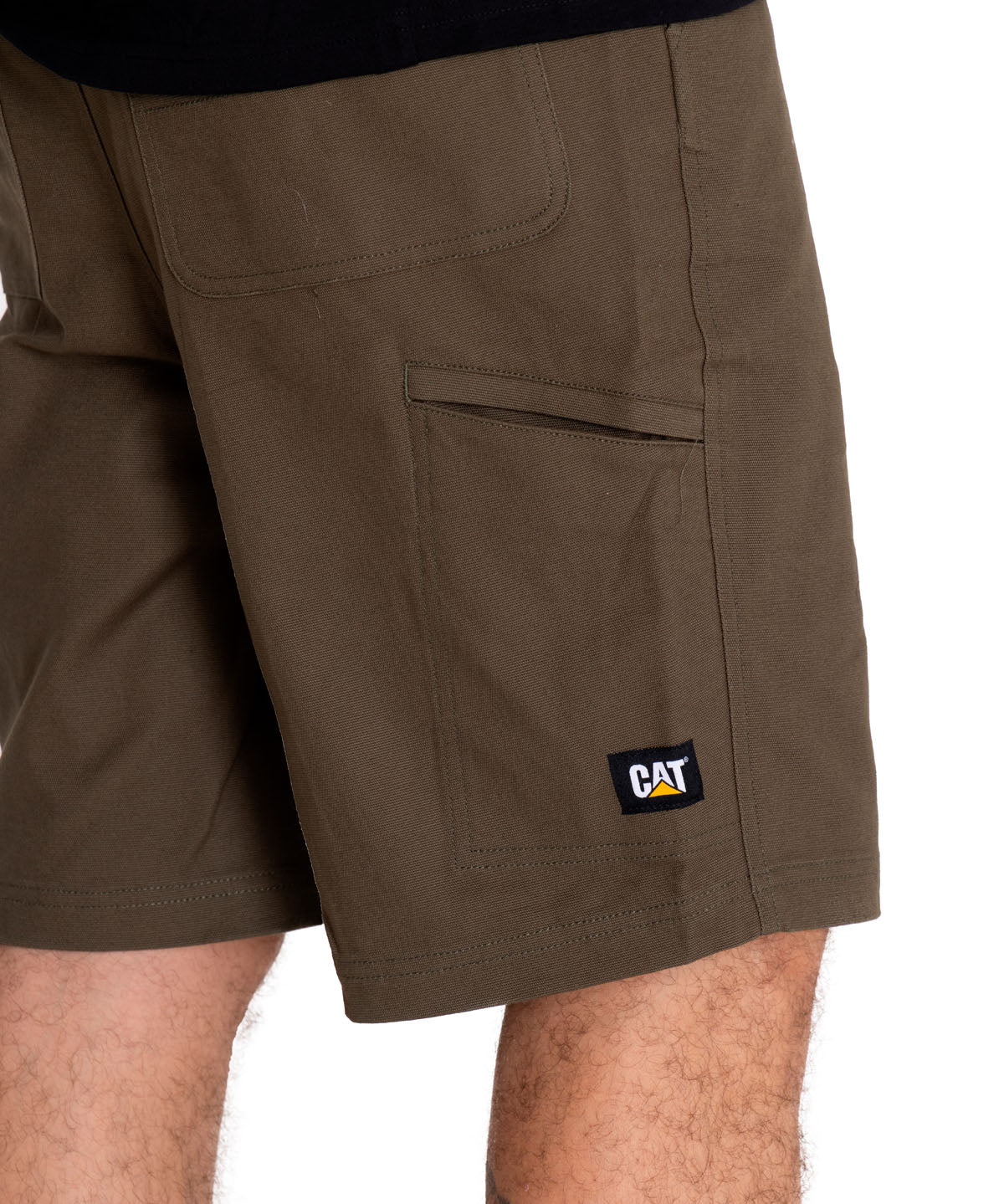 Short Casual Hombre STRETCH CANVAS UTILITY SHORT Verde CAT