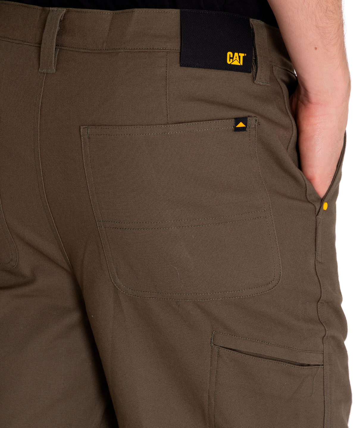 Short Casual Hombre STRETCH CANVAS UTILITY SHORT Verde CAT