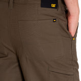 Short Casual Hombre STRETCH CANVAS UTILITY SHORT Verde CAT
