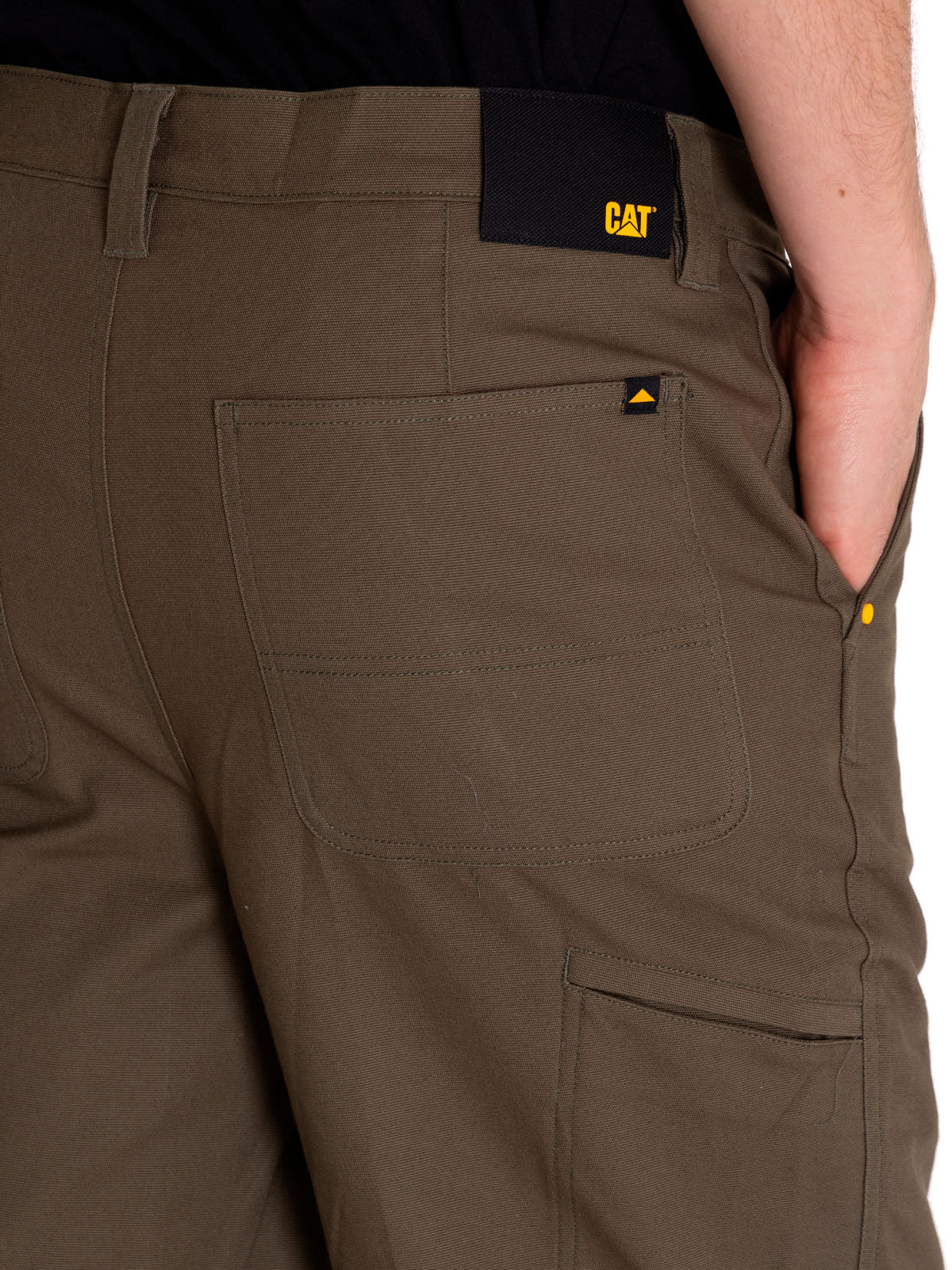 Short Casual Hombre STRETCH CANVAS UTILITY SHORT Verde CAT