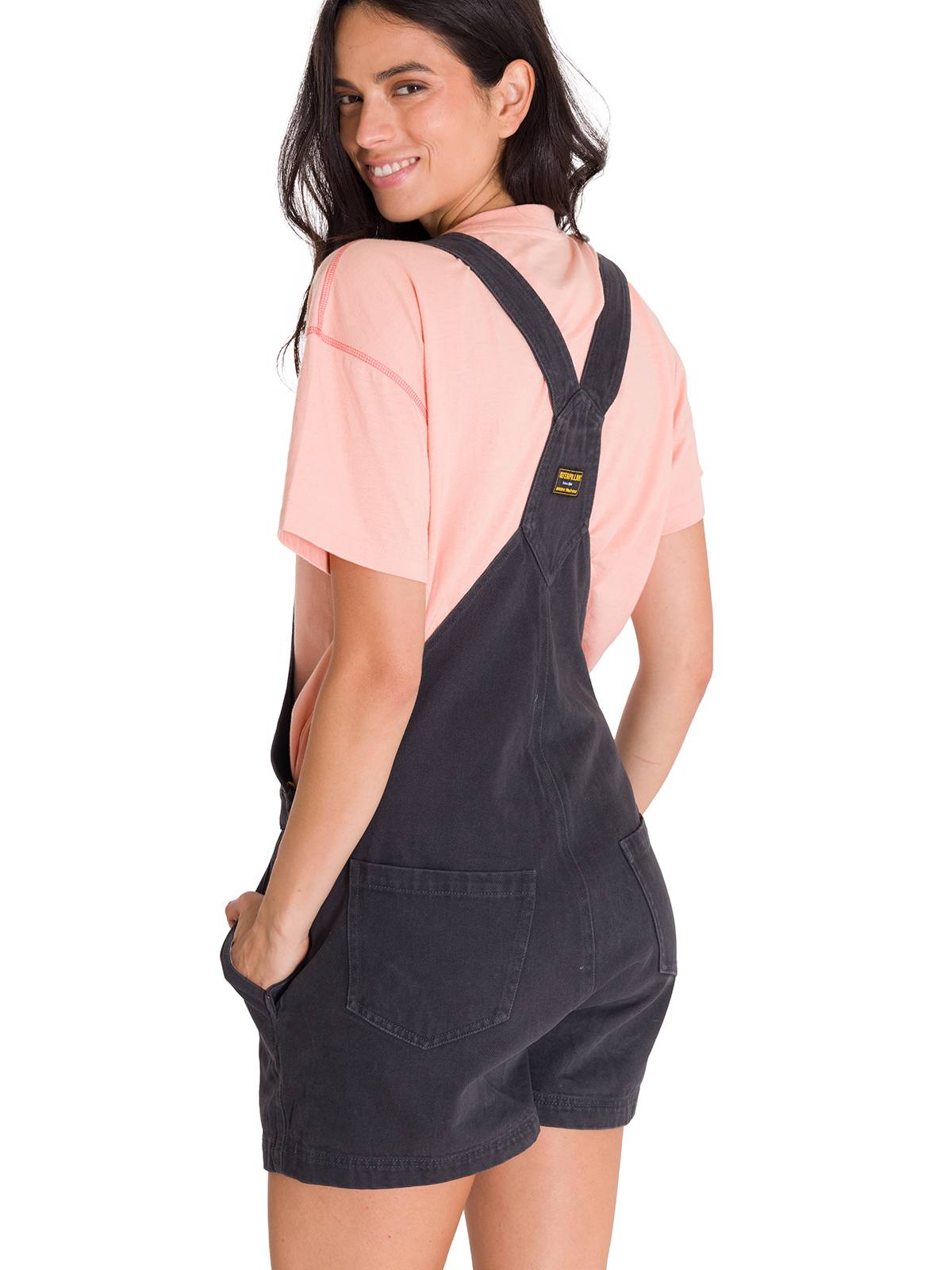 Jardinera Casual Mujer HERITAGE UNIFORM TWILL SHORTALL Negro CAT