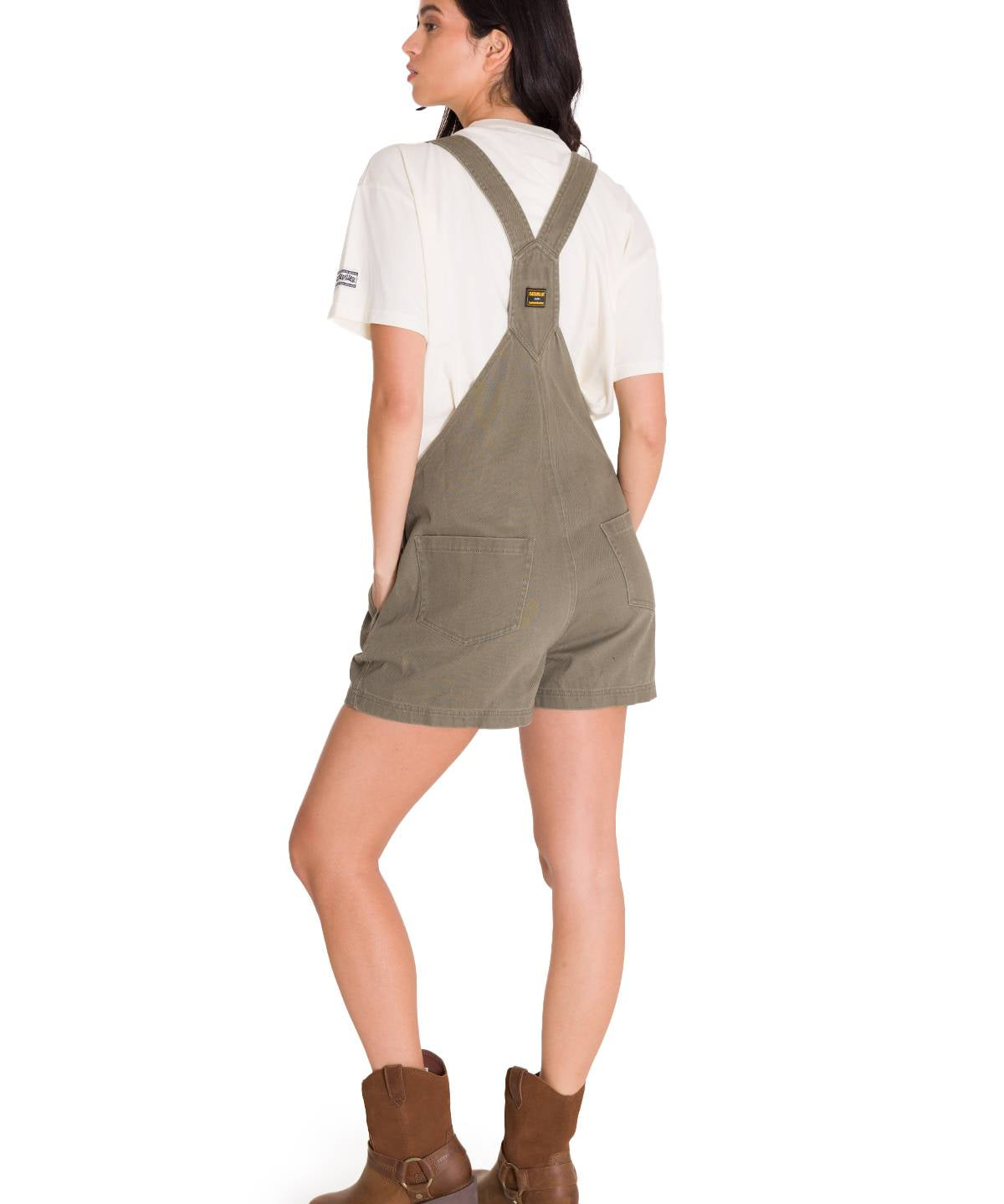 Jardinera Casual Mujer HERITAGE UNIFORM TWILL SHORTALL Verde CAT