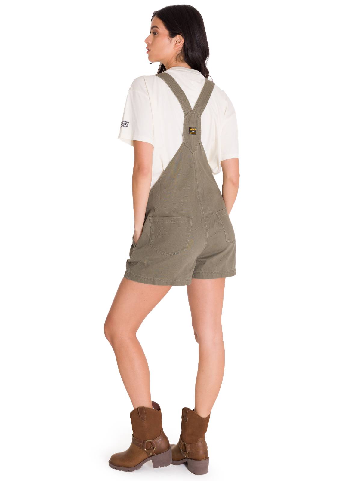 Jardinera Casual Mujer HERITAGE UNIFORM TWILL SHORTALL Verde CAT