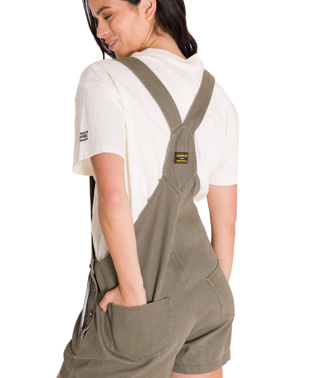 Jardinera Casual Mujer HERITAGE UNIFORM TWILL SHORTALL Verde CAT