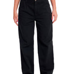 Pantalón Casual Mujer WIDE LEG STRETCH CHINO PANT Negro CAT