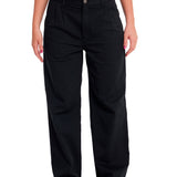 Pantalón Casual Mujer WIDE LEG STRETCH CHINO PANT Negro CAT