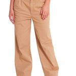 Pantalón Casual Mujer WIDE LEG STRETCH CHINO PANT Beige/Crudo CAT