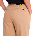Pantalón Casual Mujer WIDE LEG STRETCH CHINO PANT Beige/Crudo CAT
