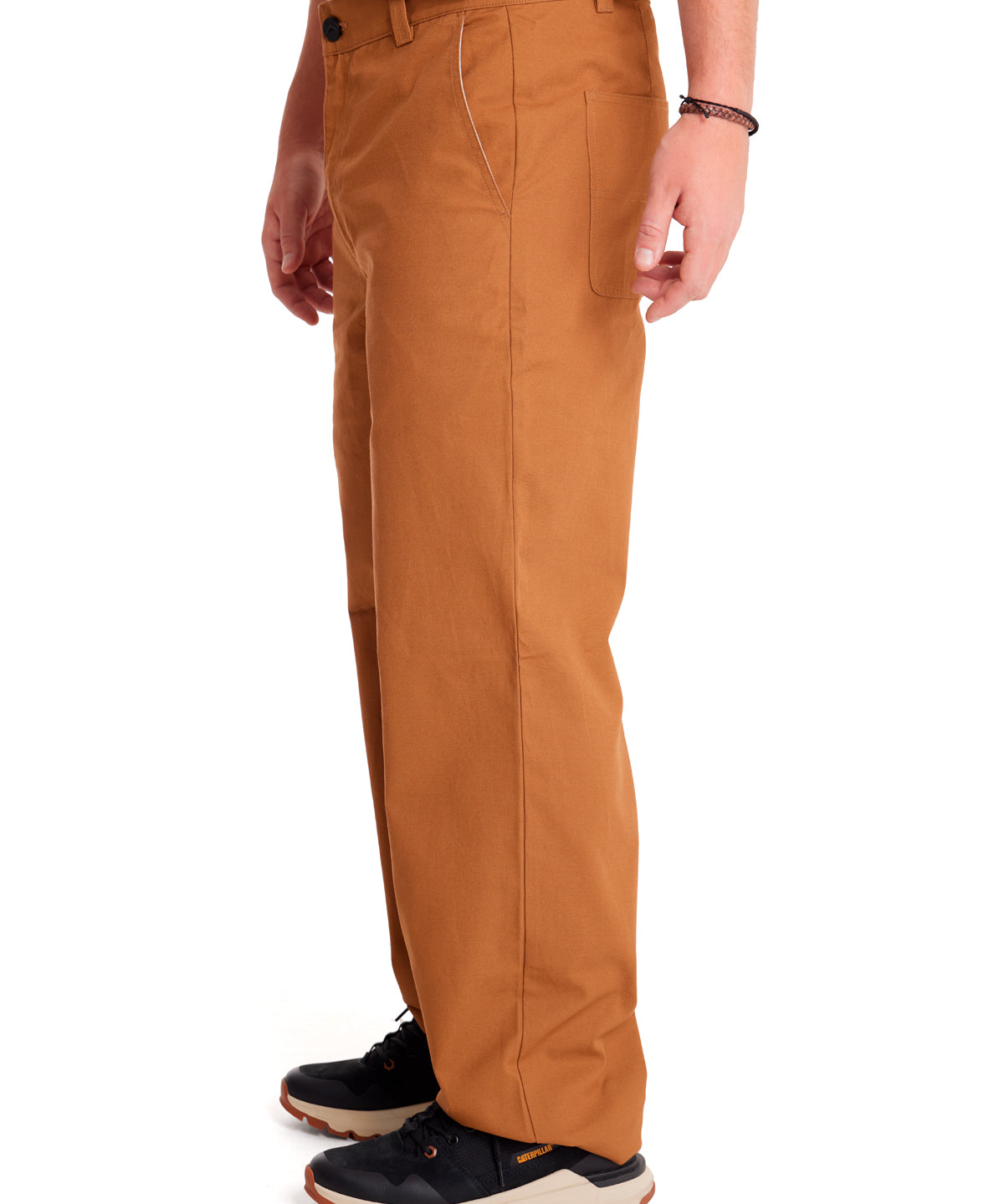 Pantalón Casual Hombre RELAXED TWILL UTILITY PANT Café CAT