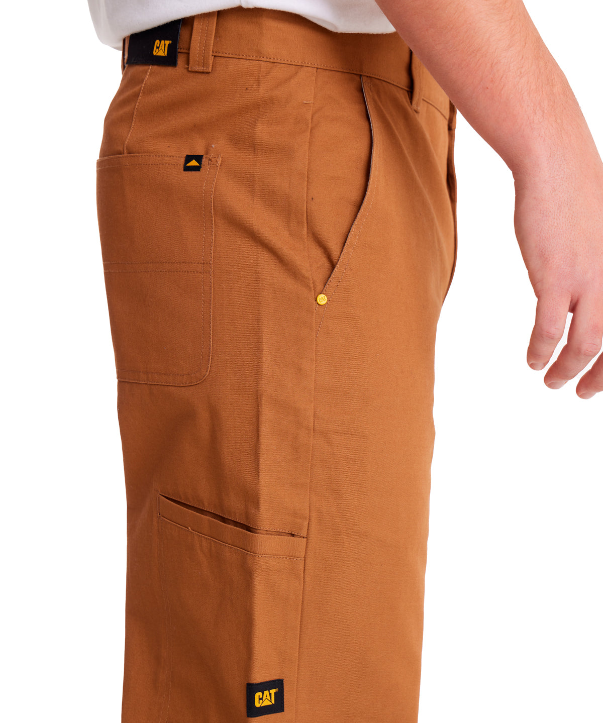 Pantalón Casual Hombre RELAXED TWILL UTILITY PANT Café CAT